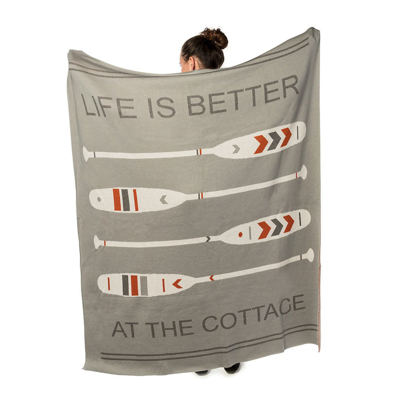 Jeté 100% coton 