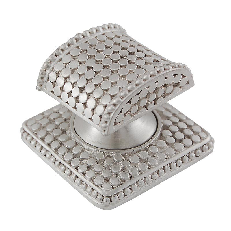 Tiziano Geometric Knob, Satin Nickel