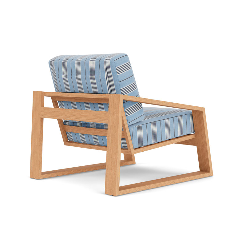 Pursuit Outdoor Lounge Chair, Hansen Sky