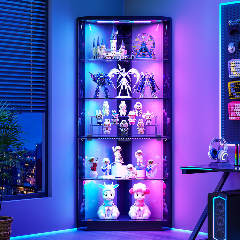 Display Cabinet, Black