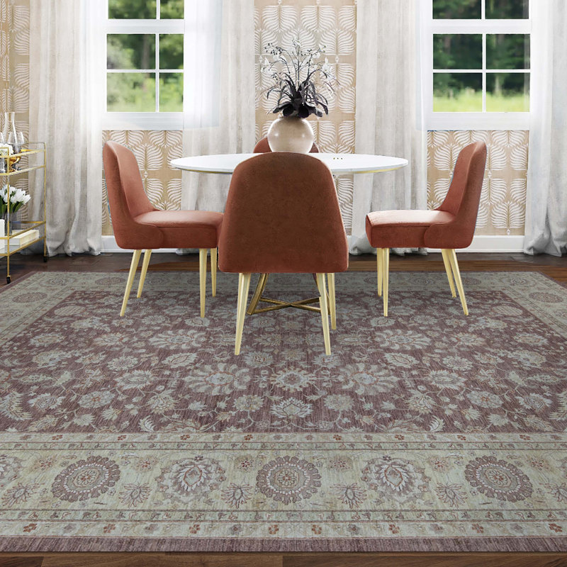 Sultanabad Hand Woven Wool Oriental Area Rug