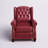Almantas 31.5" W Genuine Leather Push-Back Recliner-1620073987