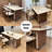 Light Luxury Modern Sintered Stone Tabletop Desk-1965615194