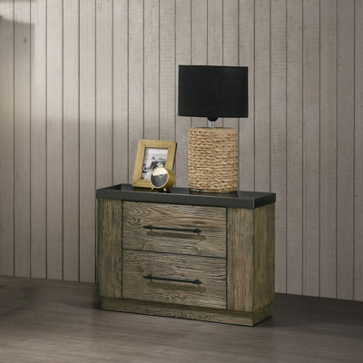 Istrate 2-Drawer Nightstand