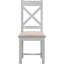 Windsor 50.5cm H Fabric Upholstered Cross Back Side Chair-114208413