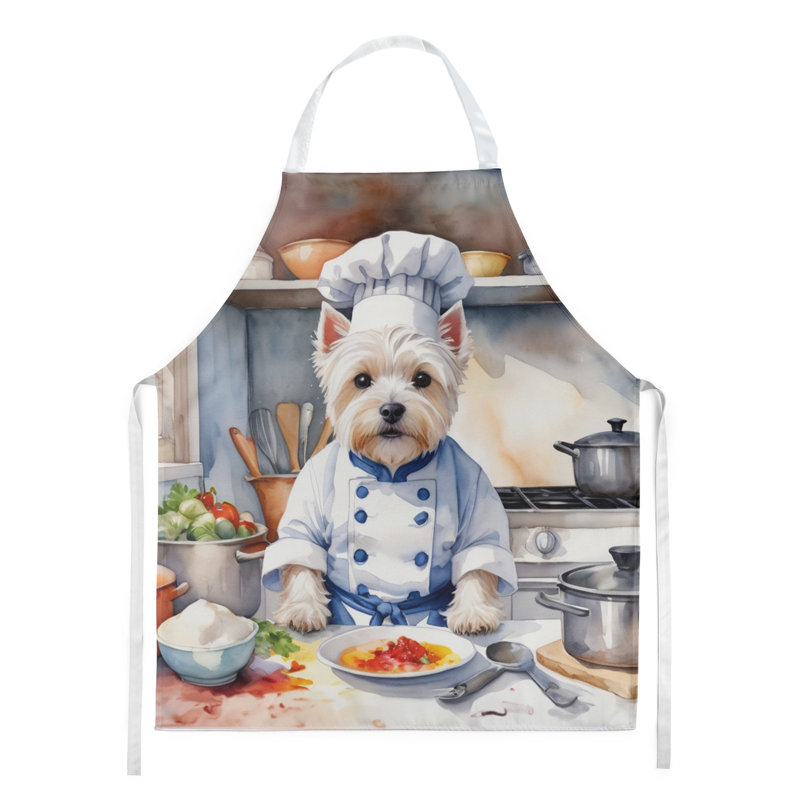 Tablier Westie The Chef