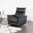 Luxurious Recliner Chair With Flared Padded Arms And Welt Trim For Primary Living Room Comfort