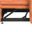 Canapé-lit modulaire convertible en forme de L avec 1 repose-pieds avec rangement, 2 coussins, 2 prises de courant et 2 ports USB-303302637