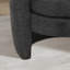 Fauteuil demi-tonneau rembourré 31,48 po-983751017