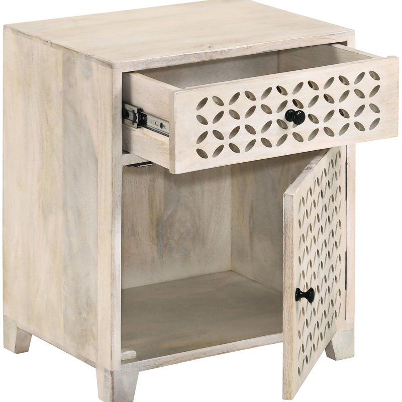 Armoire décorative avec tiroir Coastal Style Whitewash