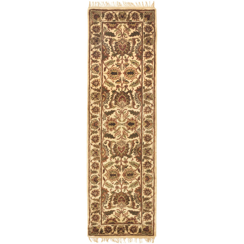 Hand Tufted Wool Oriental Rug, Runner 2'3" x 10'