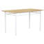 Ensemble de table de salle à manger 7 pièces, table de cuisine rectangulaire en bois rétro et 6 chaises à haut dossier -2095995369-2095995372-2095995380