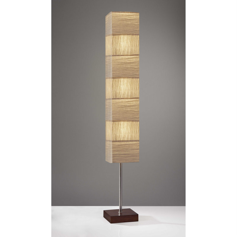 Lampe sur pied colonne 72 "Ashaz