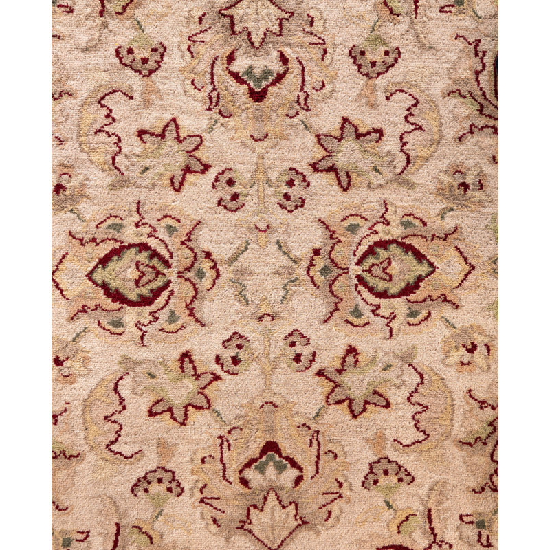 Overdyed One-of-a-Kind 2' 7" X 10' 7" Hand Knotted Area Rug