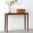 American style simple brown console table-27901244