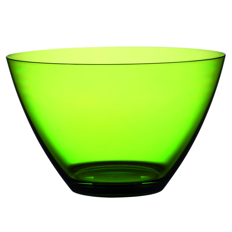 Polycarbonate Round Bowl 8.66" - 6 Pieces - Quartz, Olivine