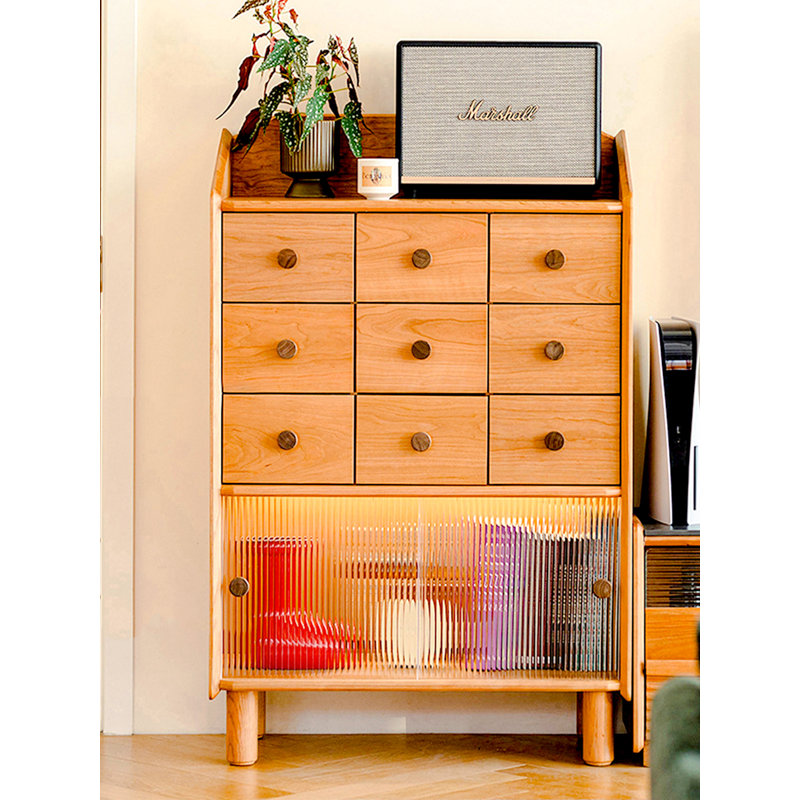 Armoire d'appoint multifonctionnelle exquise à grande capacité