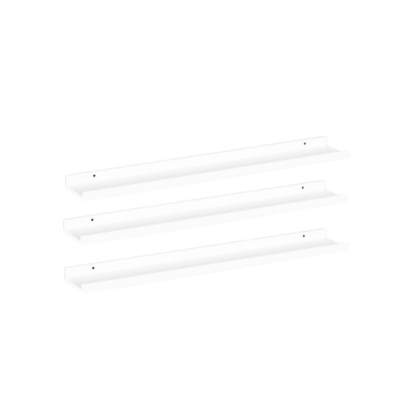 4.5 cm H x 90 cm W Floating Shelf Bookcase