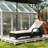 Outsunny Patio Wicker Chaise Lounge