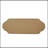 Scalloped Oval Parrett with Beaded Metal Frame