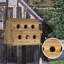 Maison d'oiseaux 10 po x 12,8 po x 8,7 po Emmarose