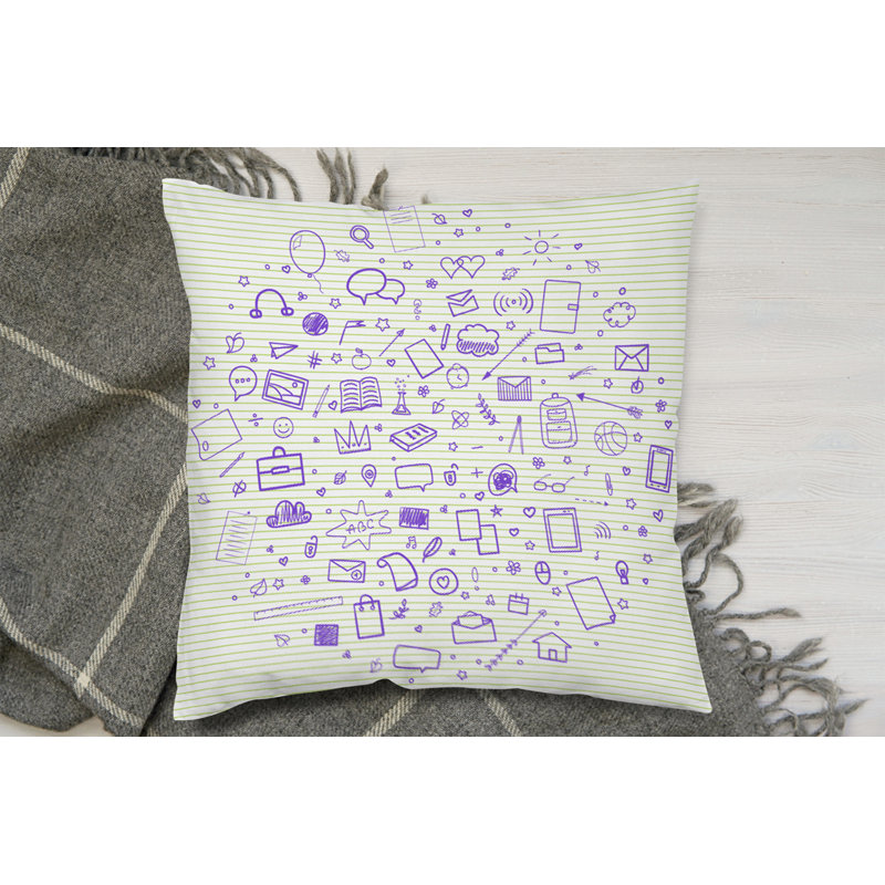 Cushion, 45cm H x 45cm W x 30cm D