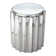 Fluted Column Table-Nickel