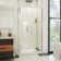 DreamLine Ascend 42 1/2-43 1/2 in. W x 72 in. H Frameless Pivot Shower Door