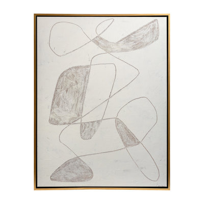 Scratch Loops Framed Art-Sable