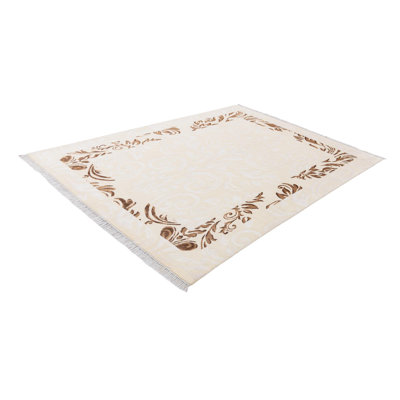 Tapis beige Indira