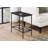 Camara Accent Table, Side, End, Narrow, Small, 2 Tier, Living Room, Bedroom, Metal, Laminate-701241869-701241868