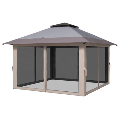 Tentes de patio portatives modernes en acier