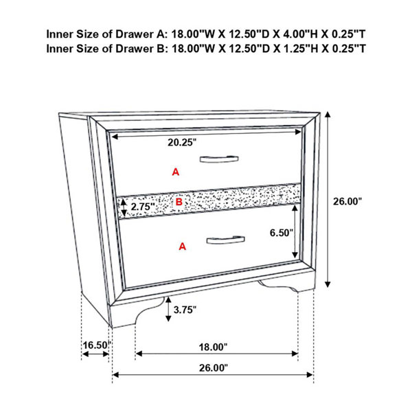 Dimensions du produit
