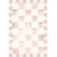 Rosy Checkered Washable Rug-1306078548