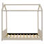 Lit en bois Velvet House, beige-910216706