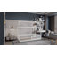 House-shaped Kids Bed Frame With Safety Fence, White