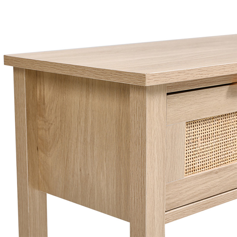 Spahn 130.5cm Unfinished Console Table, 81 H x 130 W x 30 D cm