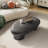 Jahmaal Curved Low Profile Coffee Table-1044745259