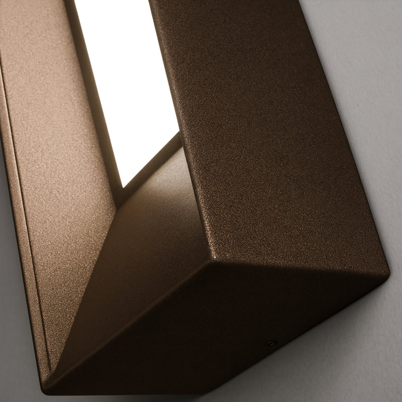 Walner - applique murale DEL 20 po - bronze, 21 W, Bronze