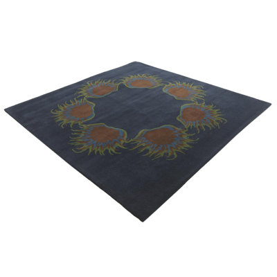 Tapis bleu marine 8 pi Pineland