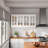 63"W Wall Mounted Pantry Cabinet