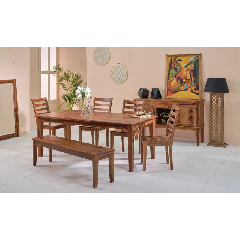 Table de salle à manger rectangulaire Khalili