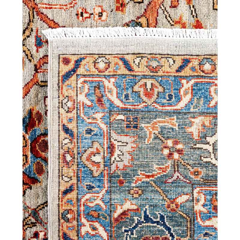 Serapi One-of-a-Kind 7' 11" X 9' 9" Hand Knotted Area Rug