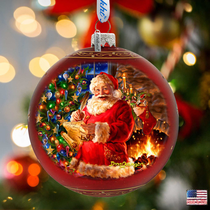 5.5'' Glass Ball Ornament