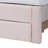 Aula Baxton Studio Elora Modern Pleated Velvet Queen Size Storage Bed-1752107093