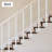 Square Stair Baluster Posts (3.15*3.15*37.4In)-114643563