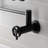 Kingston Brass Wendell Two-Handle 1-Hole Wall Mount Pot Filler Faucet with Knurled Handle-88082867