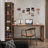 Solid Pine Computer Desk with Side Bookshelf Mortise Tenon Construction Sturdy Workstation-132161020