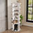 7-tier 24 Pair 360° Rotating Shoe Rack