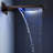 BathSelect Mugla Rectangular LED Shower Head with Handheld